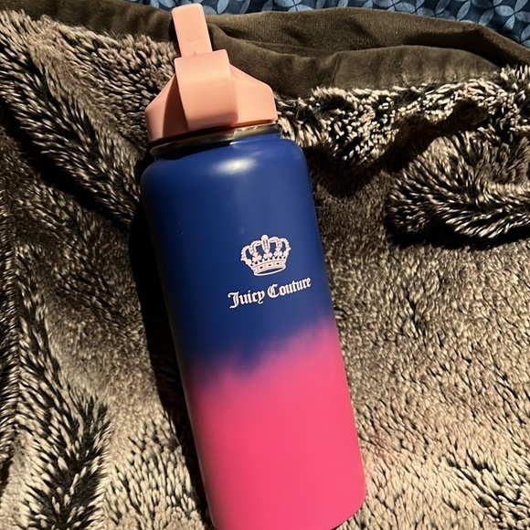 Juicy Couture crown Tye dye Tumbler Water Bottle - Picture 4 of 8